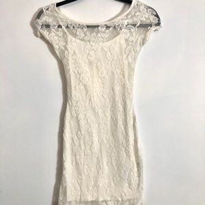 Ivory Lace HOLLISTER Dress